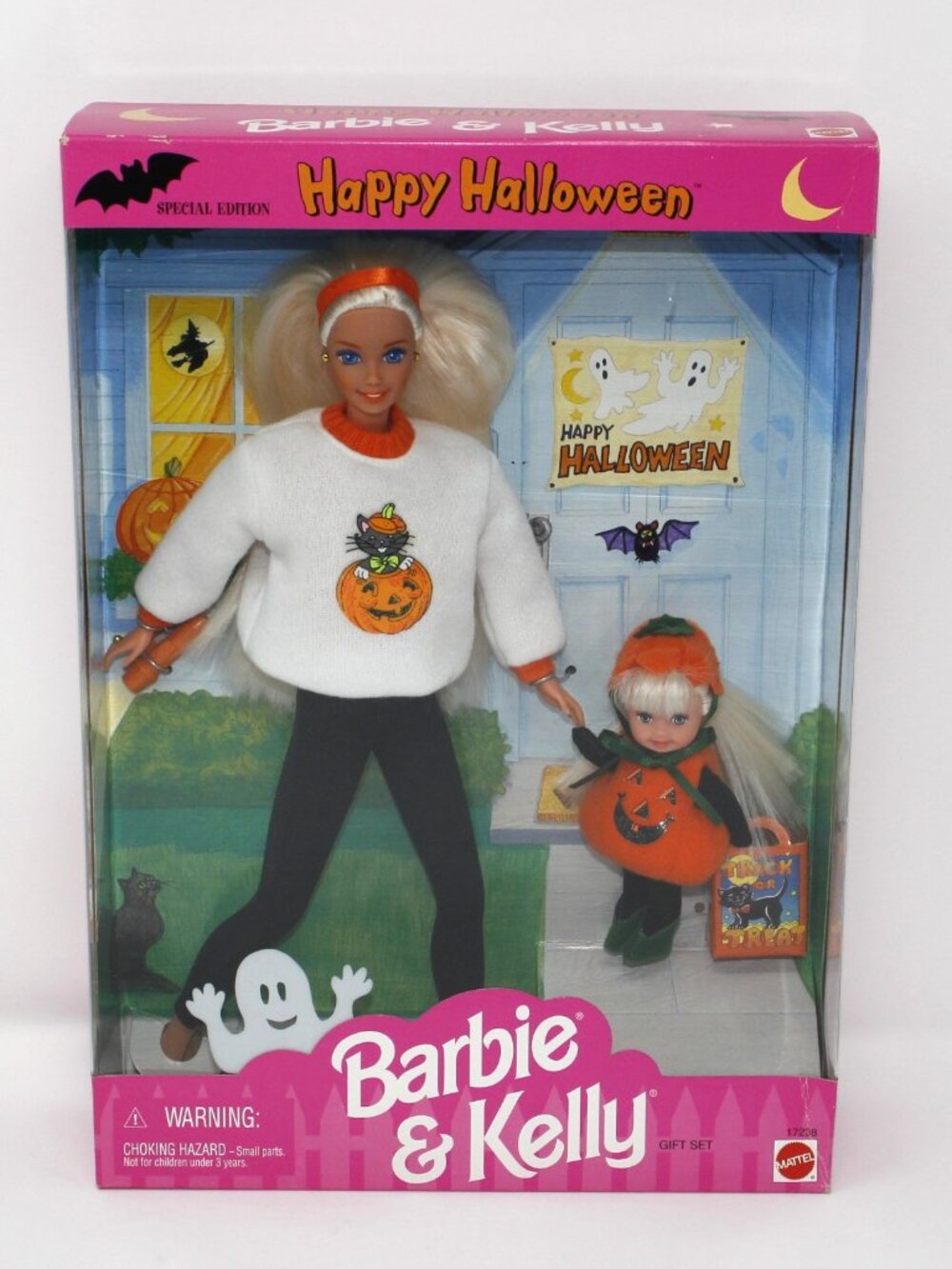 Barbie & Kelly dolls Happy Halloween Fun vintage 1996 set